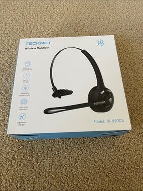 TK-HS004 Wireless Headset - Black